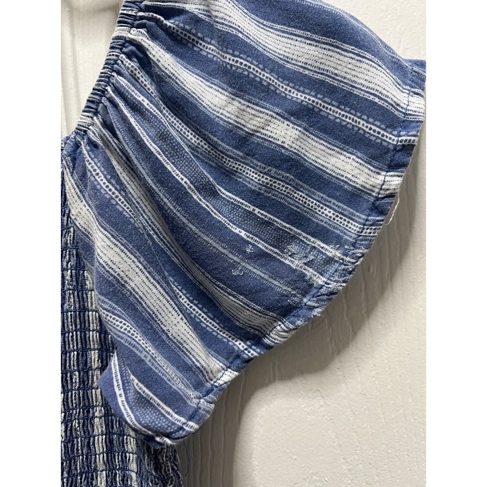 Japna Kids Girls One Piece Jumper Romper Size 10 Navy Blue & White - Picture 4 of 8